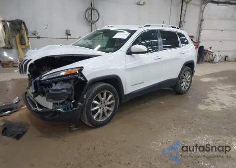 2016 Jeep Cherokee Limited z USA, uszkodzony, nr VIN 1C4PJMDB2GW194648